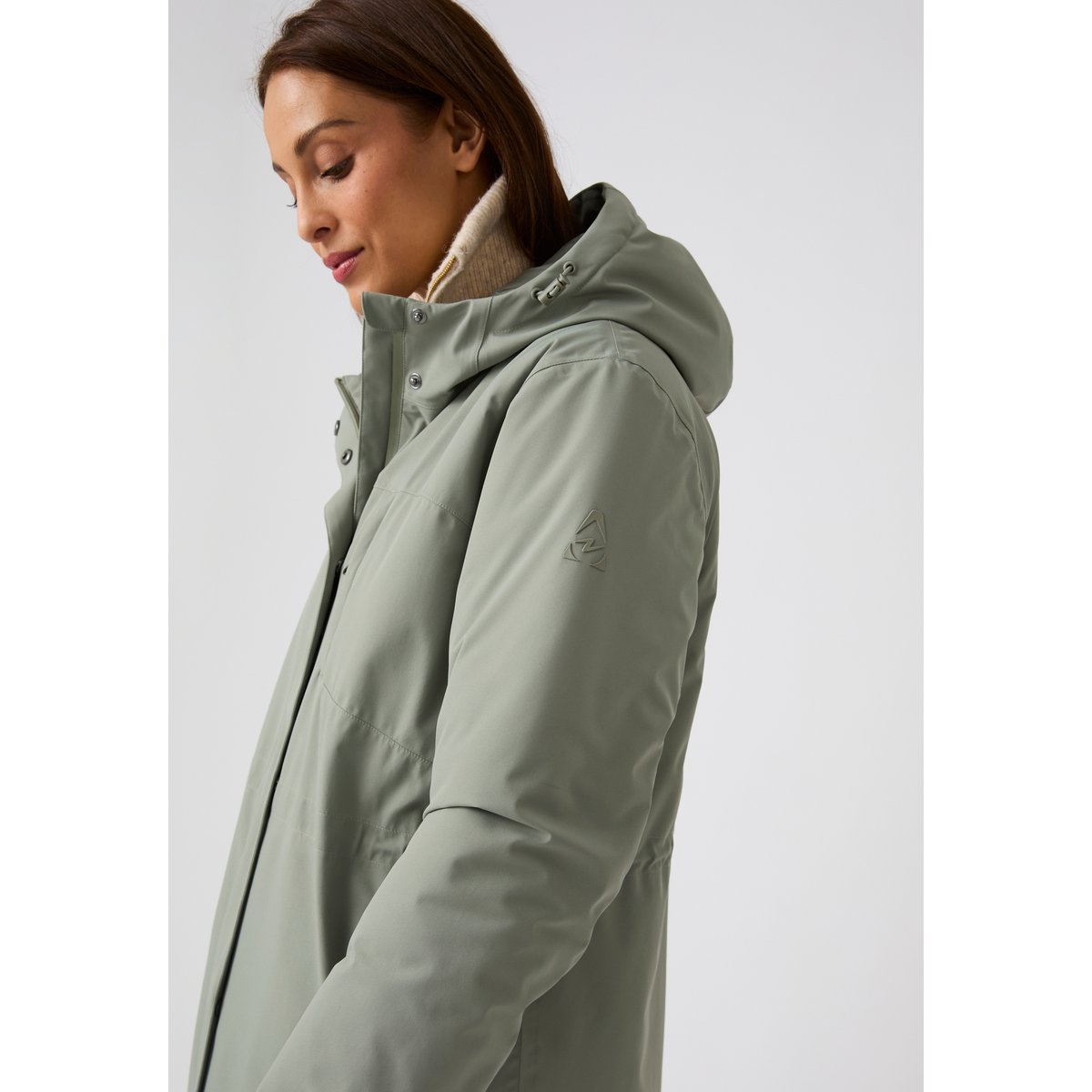 Parka RainProtect Thermolactyl vert, DAMART