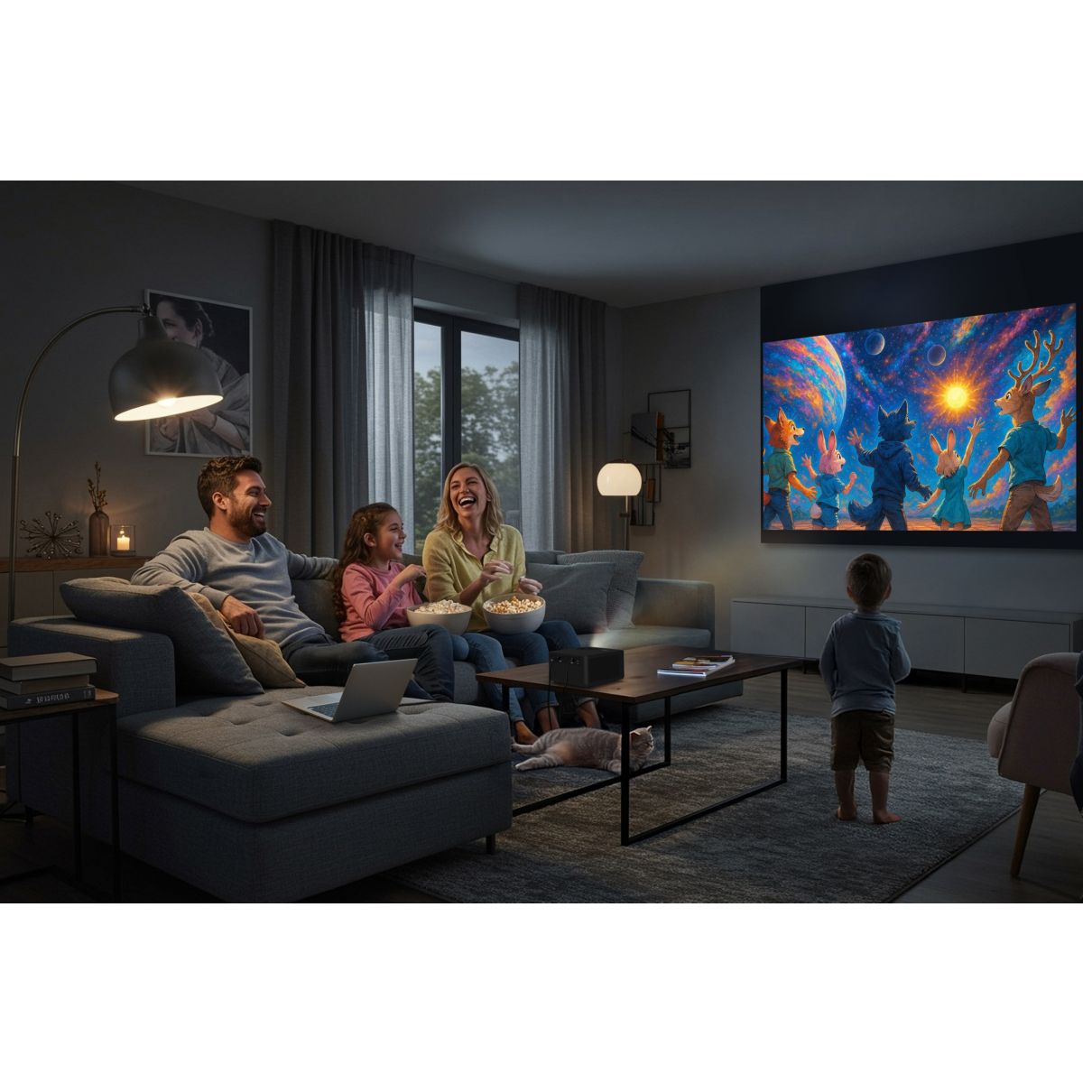 Vidéoprojecteur home cinéma PK32 Photon Life noir, OPTOMA