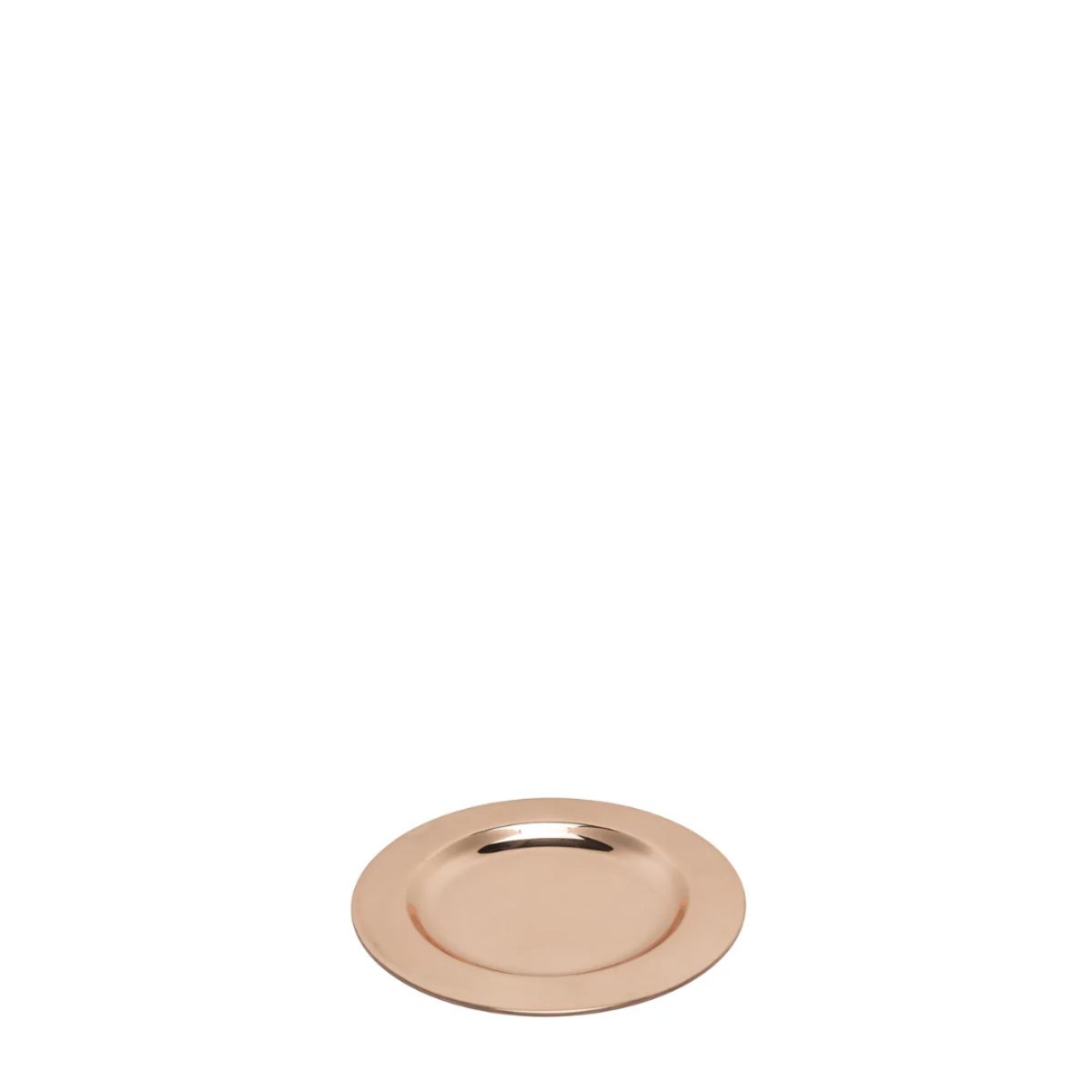 Plateau décoratif en acier D14 cuivre, SIA DECO