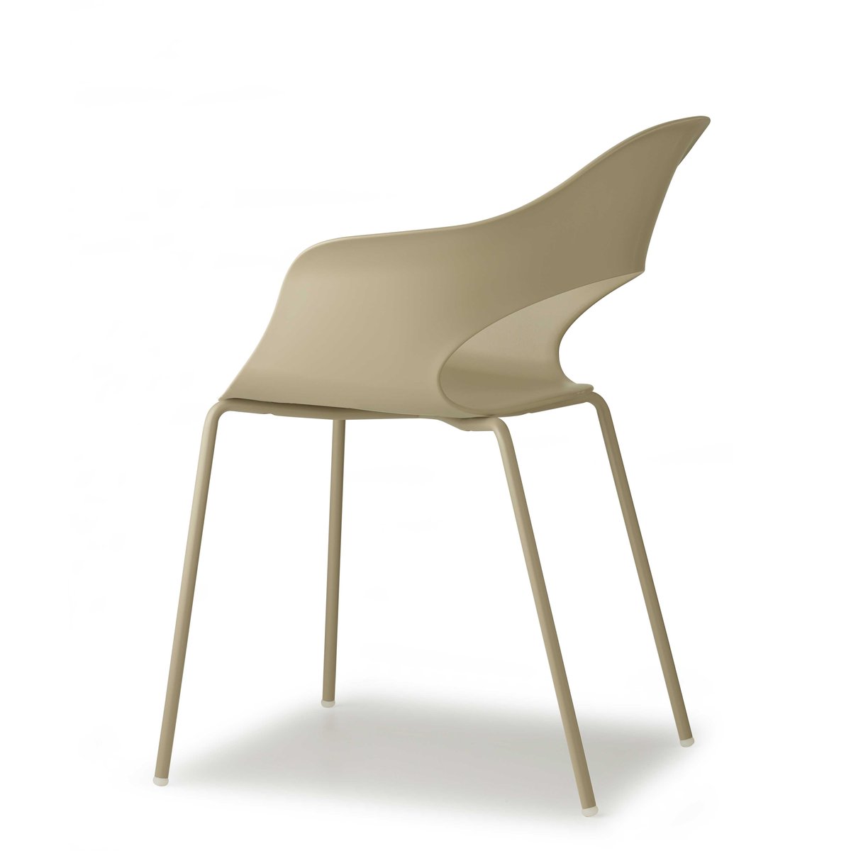 Chaise design empilable beige, SCAB DESIGN