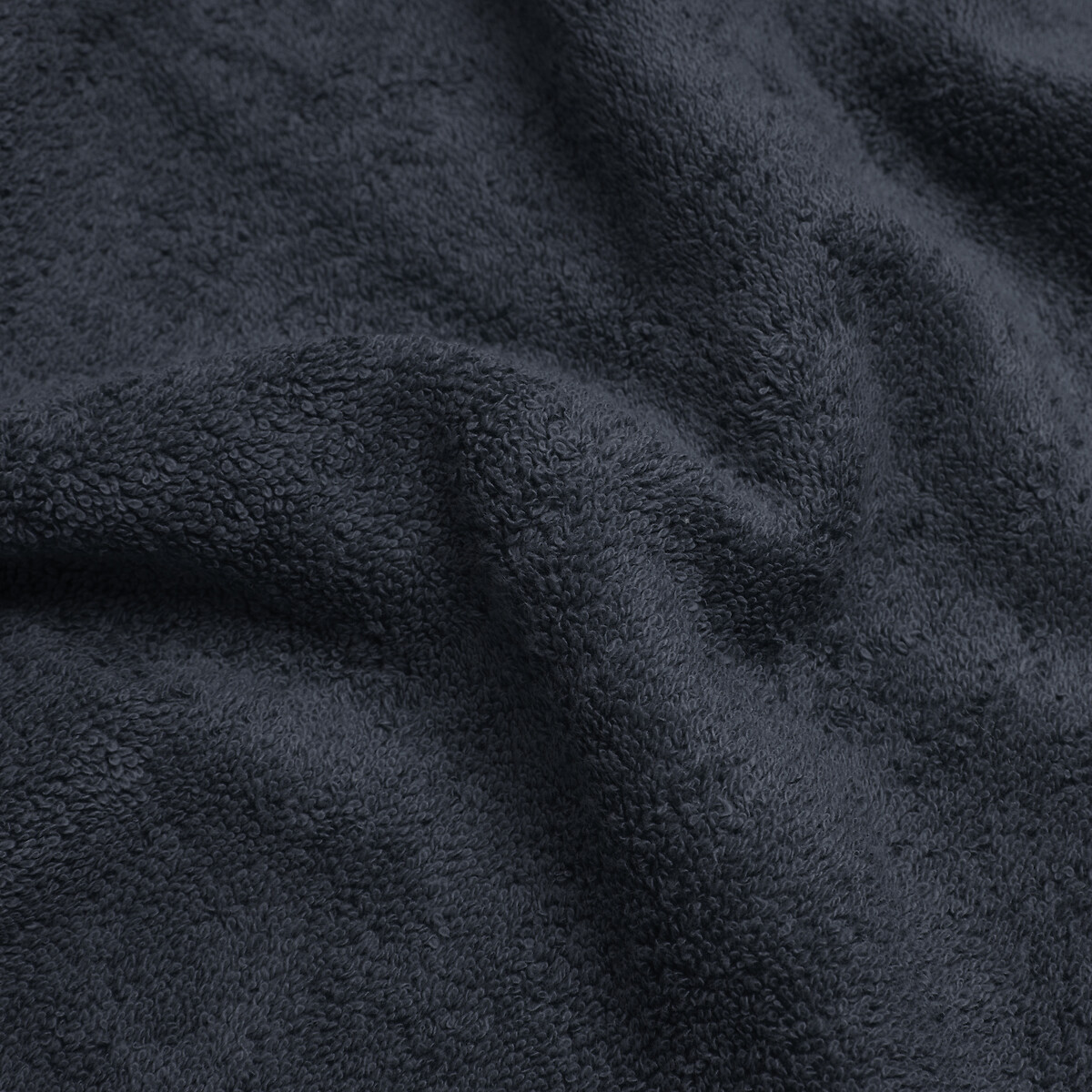 Lot de 2 serviettes éponge 600 g/m2, Zavara carbone, LA REDOUTE INTERIEURS