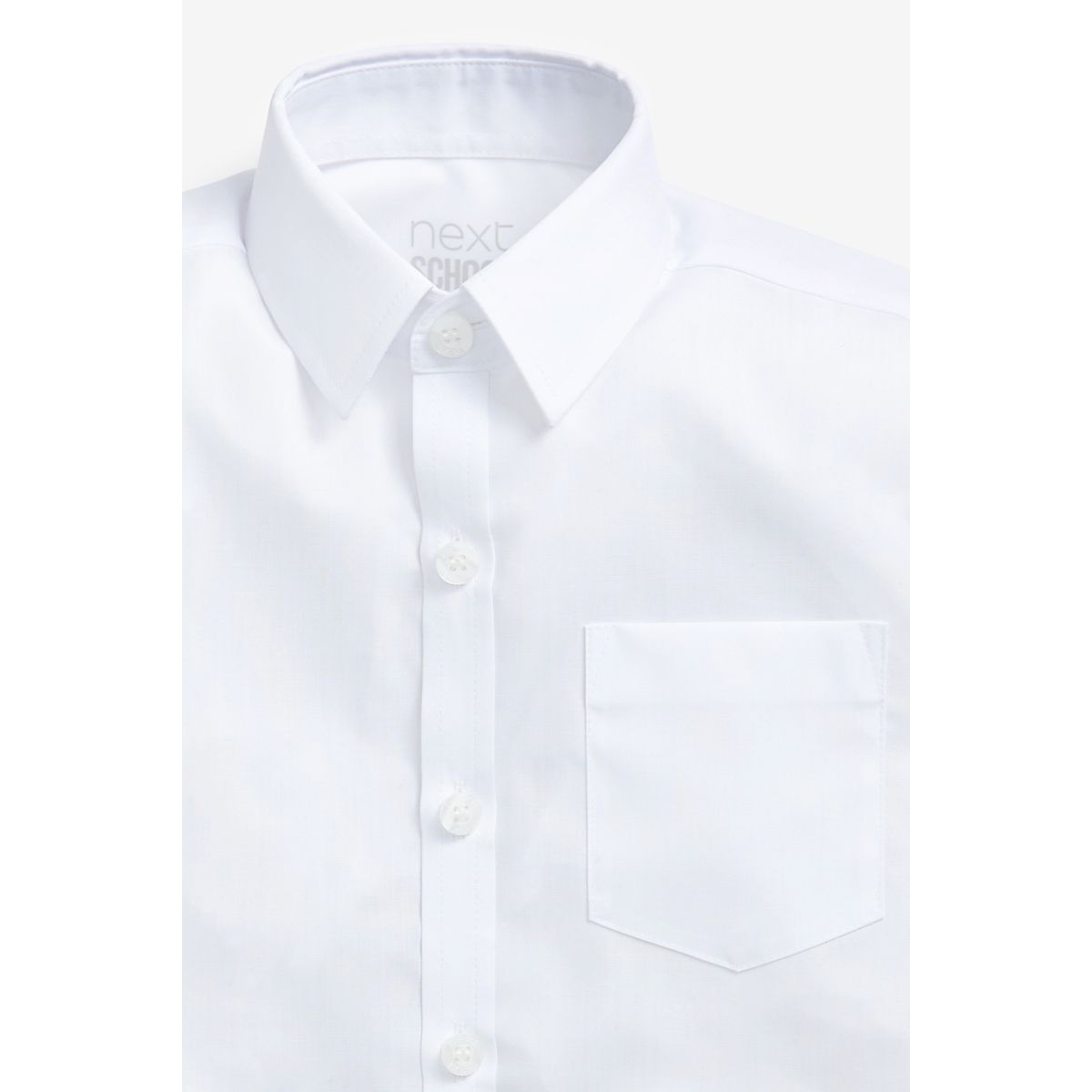 Chemises à manches longues, lot de 5 blanc, NEXT