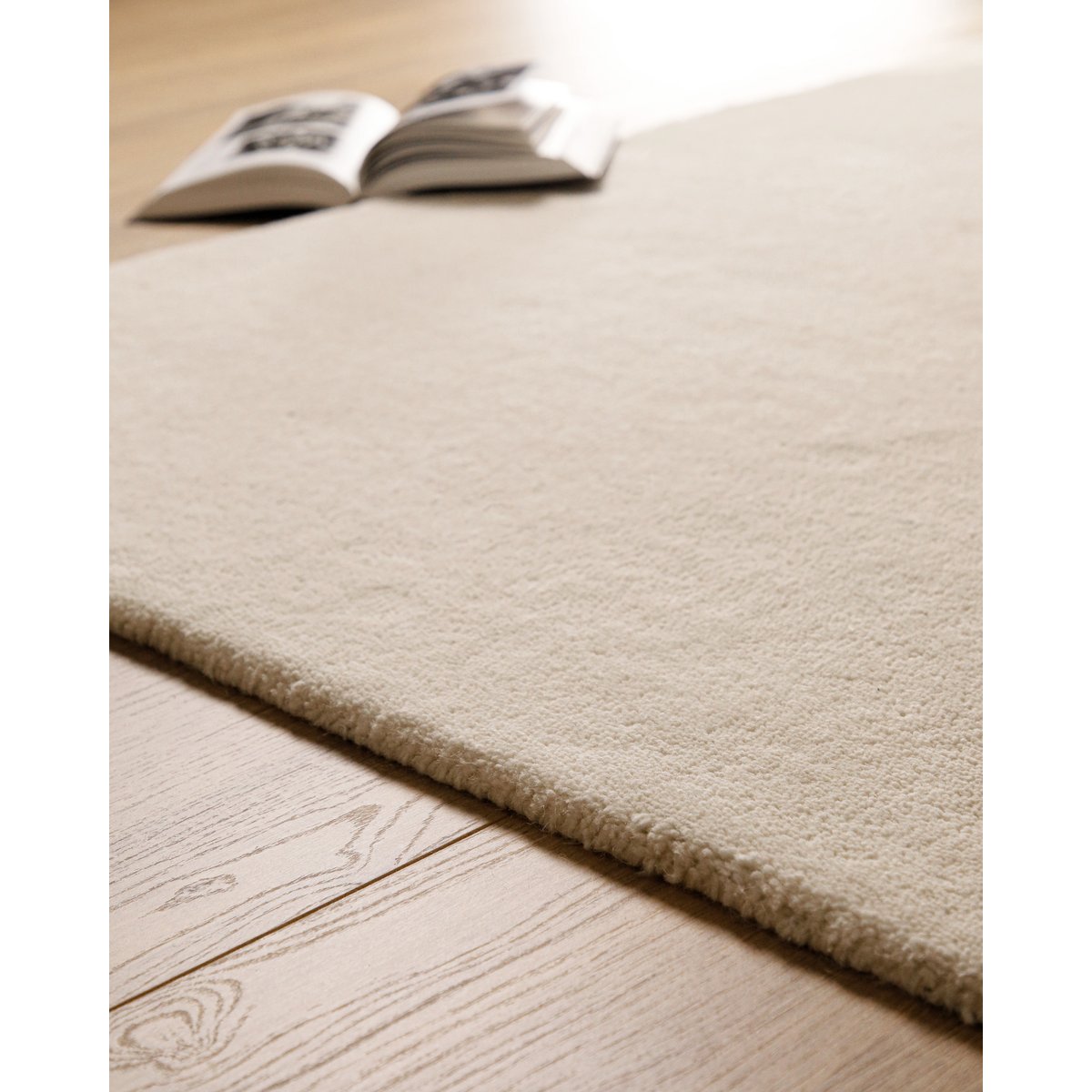 WECONhome Malibu, tufté main, laine vierge, tapis en laine, certifié OEKO-TEX® (40 x 60 cm, beige crème) ,  MALIBU ZERO beige crème, ESPRIT
