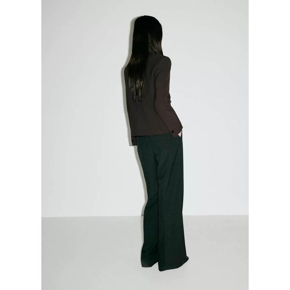 Veste leo marron, MANGO