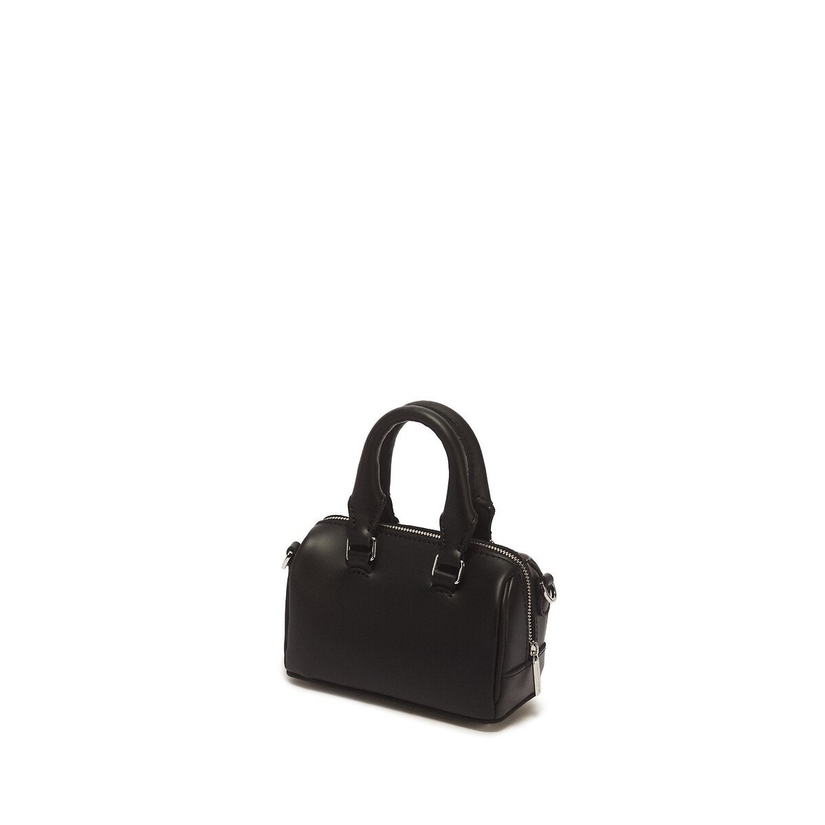 Mini Leather Handbag with Handles black, DR. MARTENS