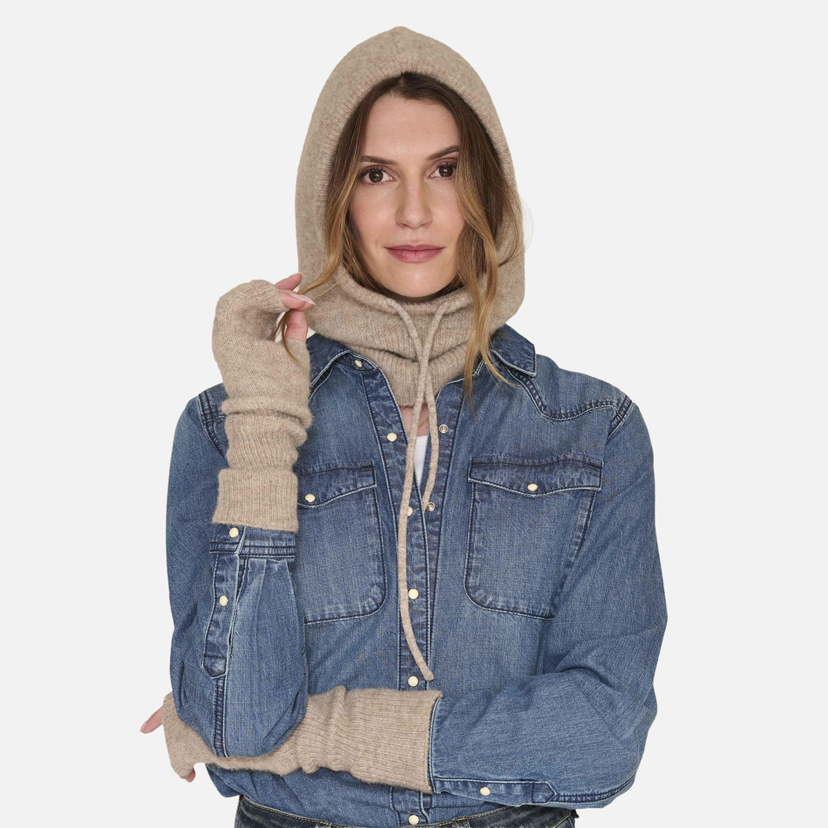 Bonnet ALDO taupe, MKT STUDIO