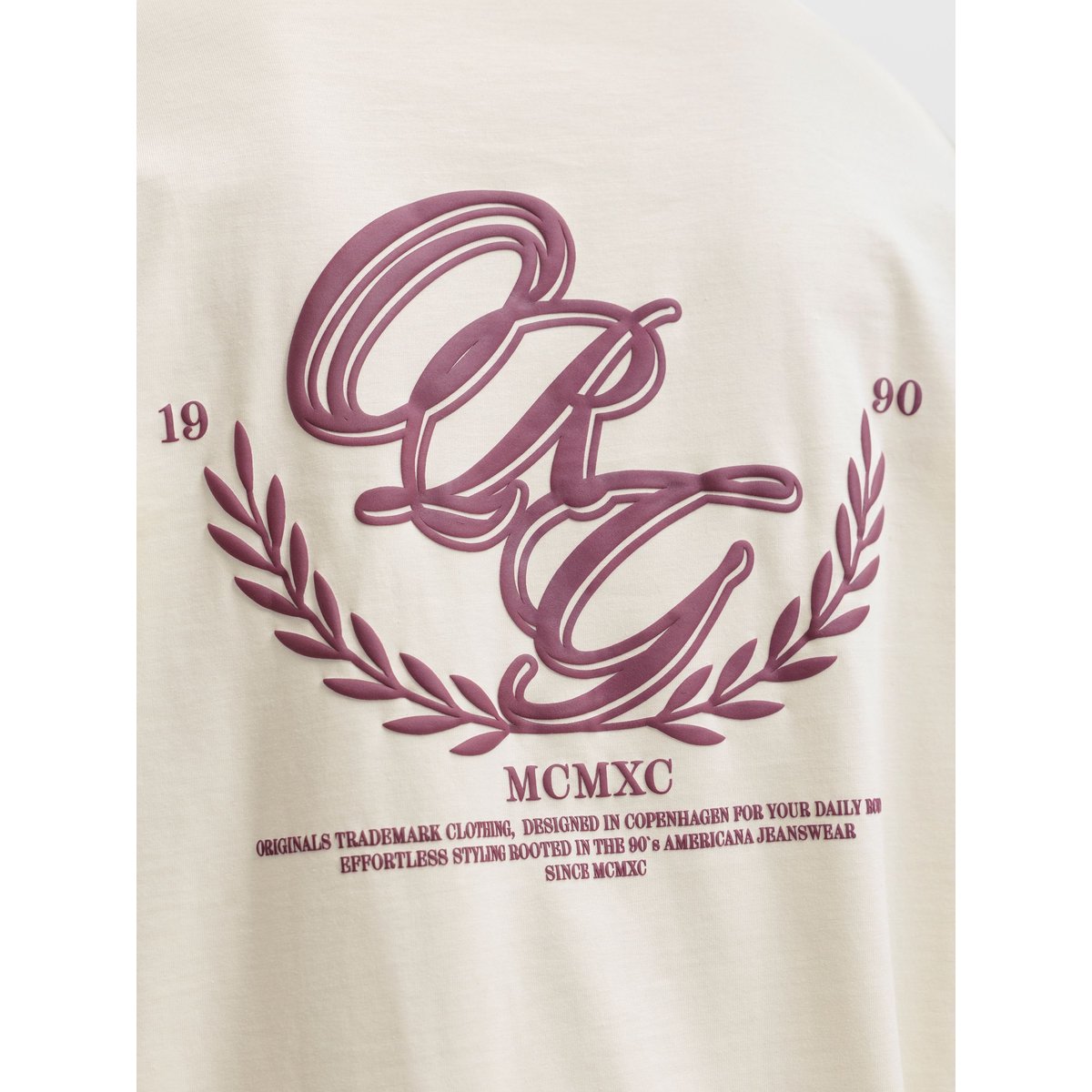 T-Shirt À Manches Longues antique white, JACK & JONES