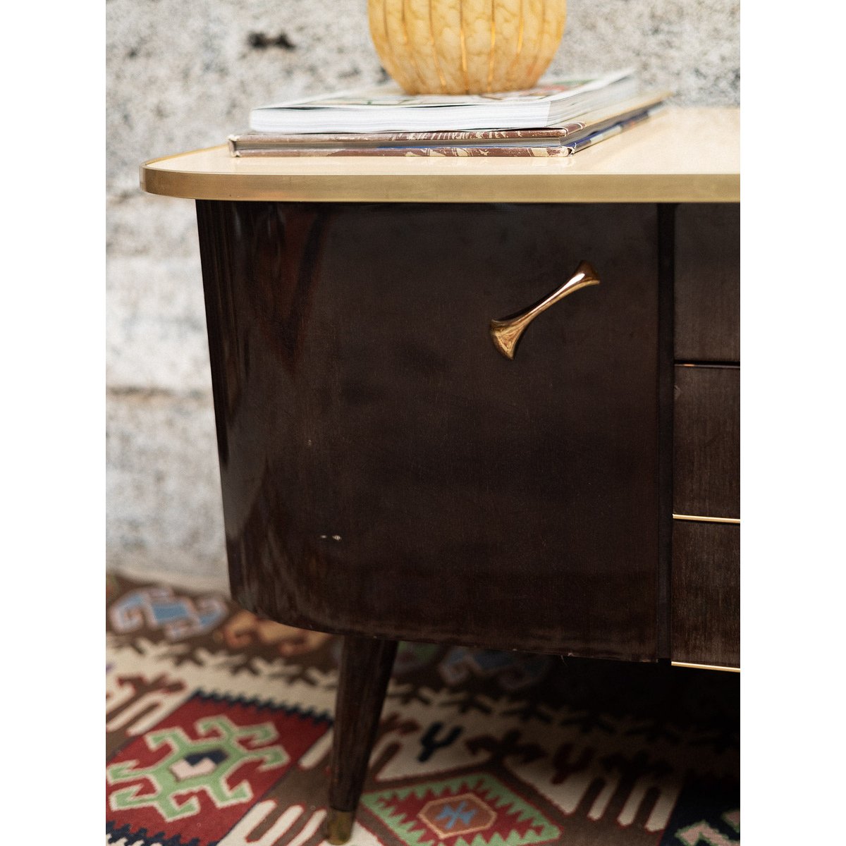 Enfilade vintage Margaret N°493 - Bon état bois foncé, DEBONGOUT
