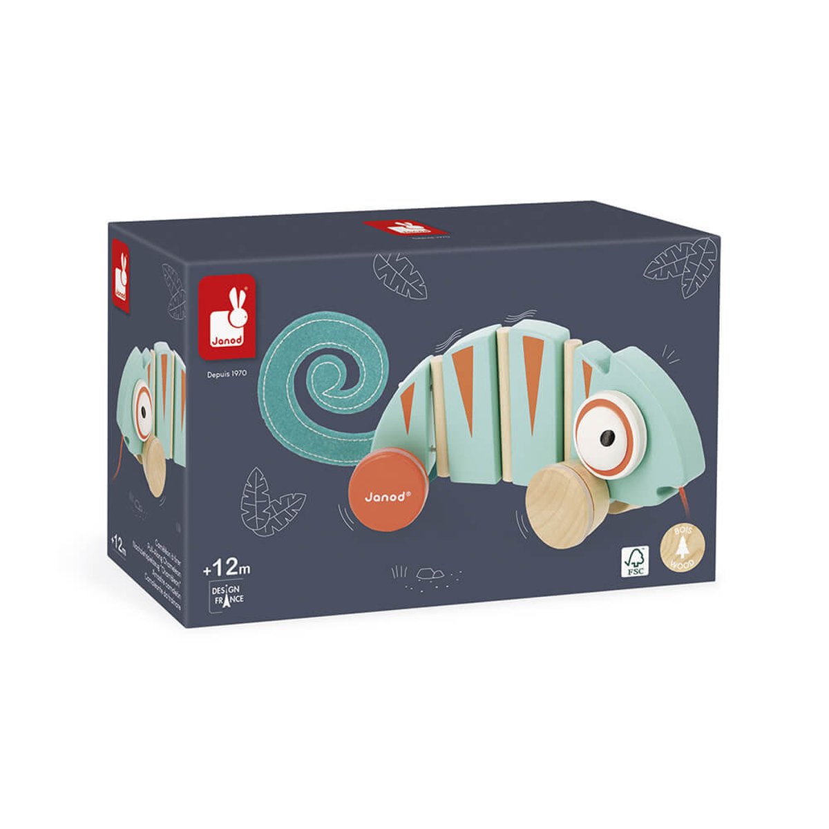 Tropik - Caméléon A Tirer bleu, JANOD