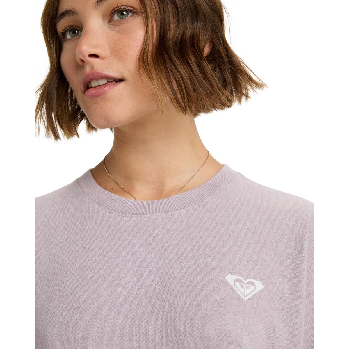 T-Shirt, manches longues, col rond, . violet nirvana, ROXY