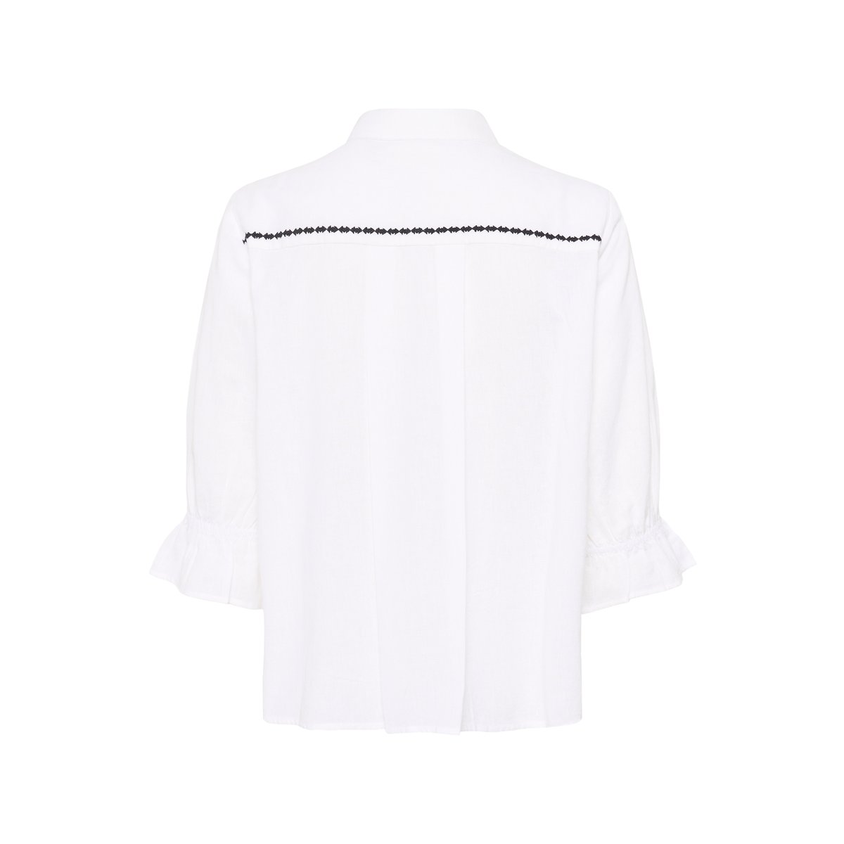 Chemise à manches longues blanc snow white, CREAM
