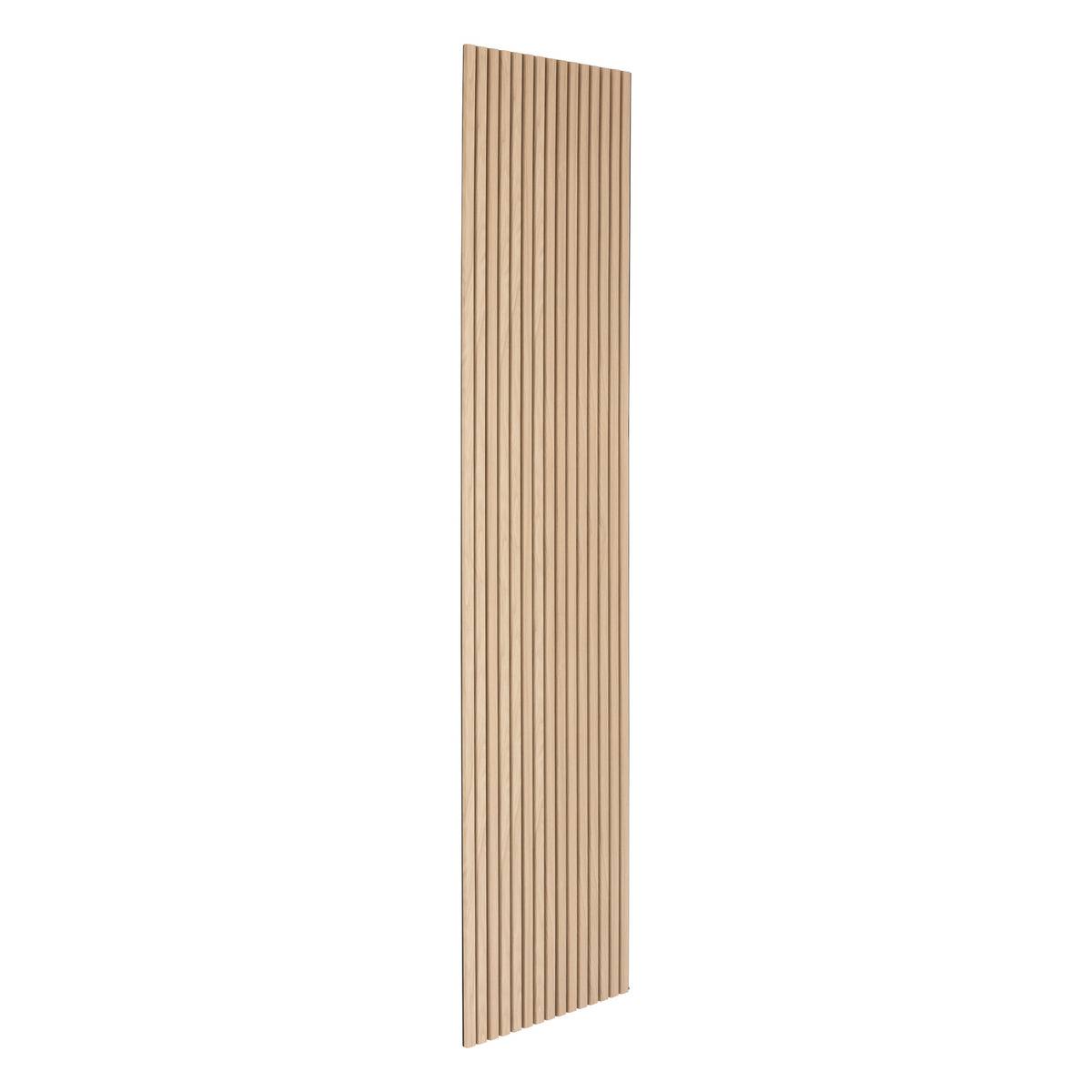 Panneau décoratif mural 240x60cm COLVA marron chêne, ATMOSPHERA