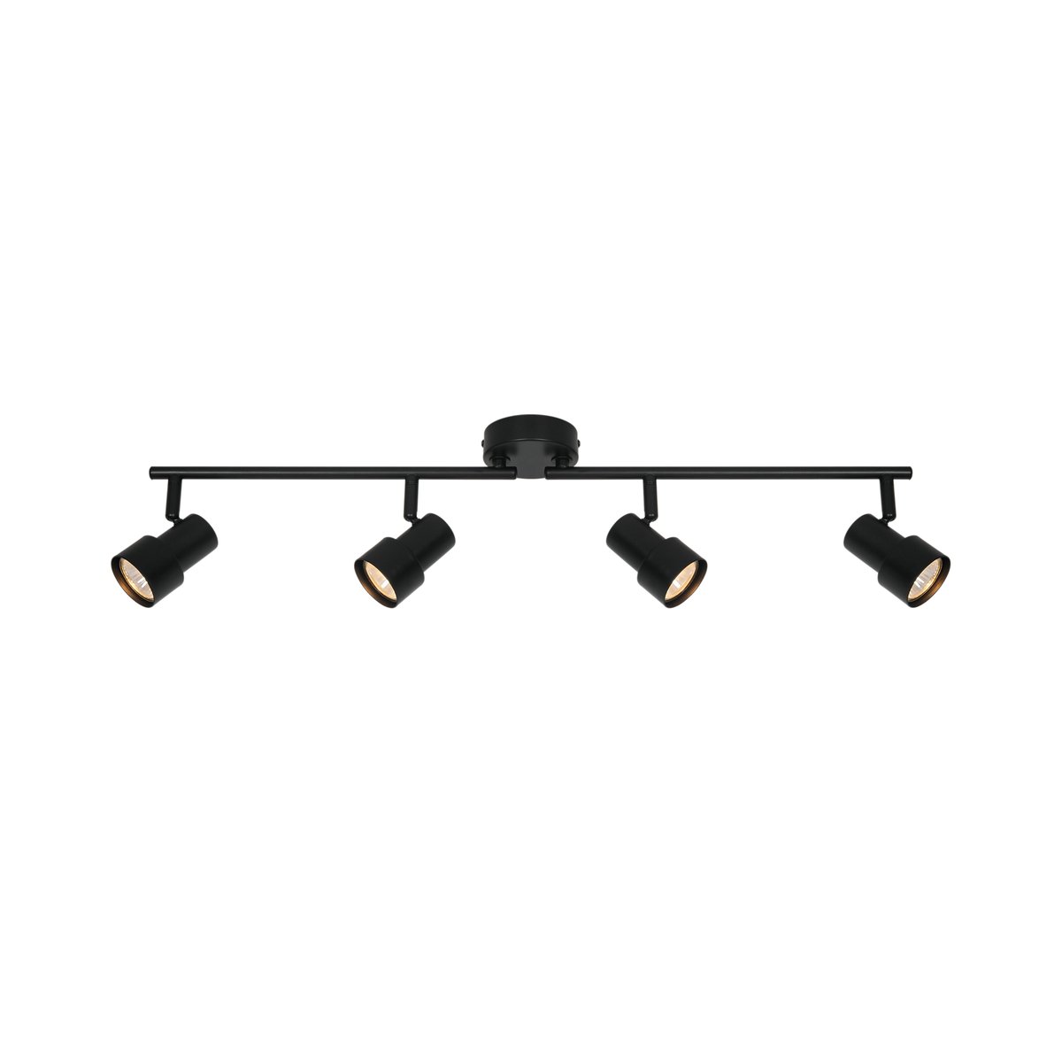 Plafonnier avec abat-jour inclinable et orientable en métal, BOSTON noir, NORDLUX