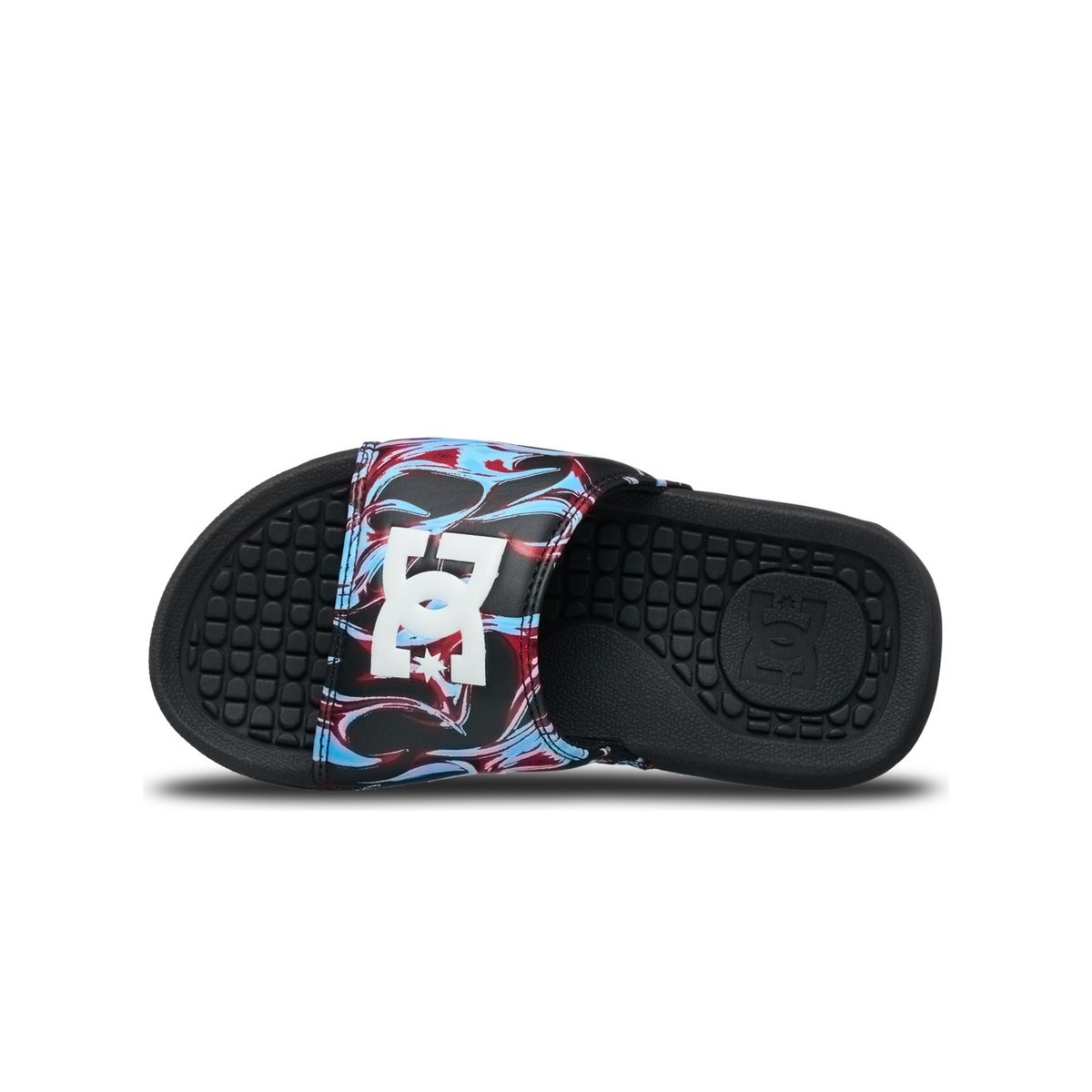 Sandales BOLSA. noir blue/red/white, DC SHOES