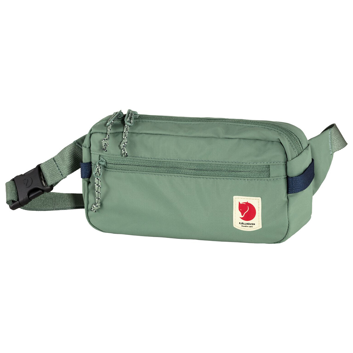 Marsupio con cerniera unisex High Coast Hip Pack verde gris, FJALLRAVEN