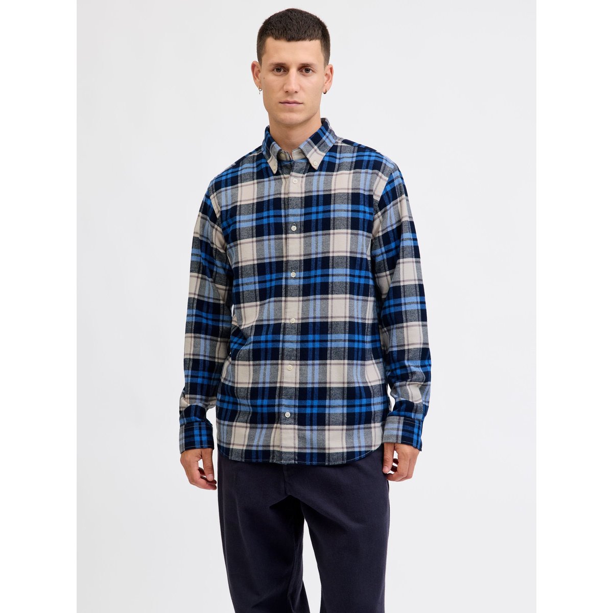 Chemise En Flanelle navy blazer 1, JACK & JONES