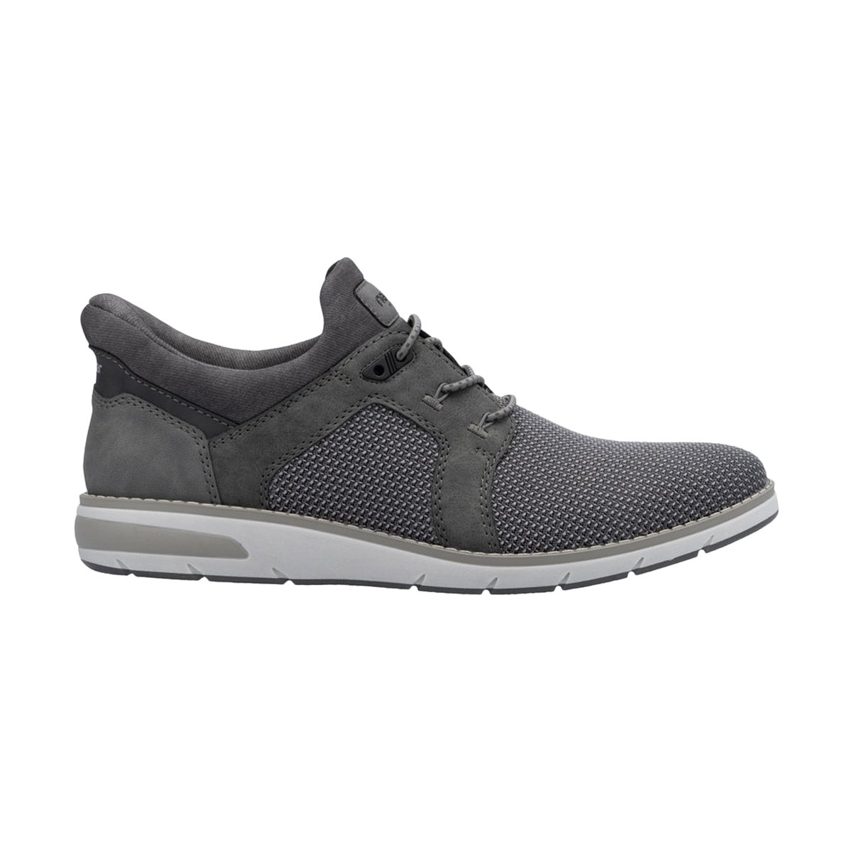Basket à Lacets Knittech82 gris, RIEKER