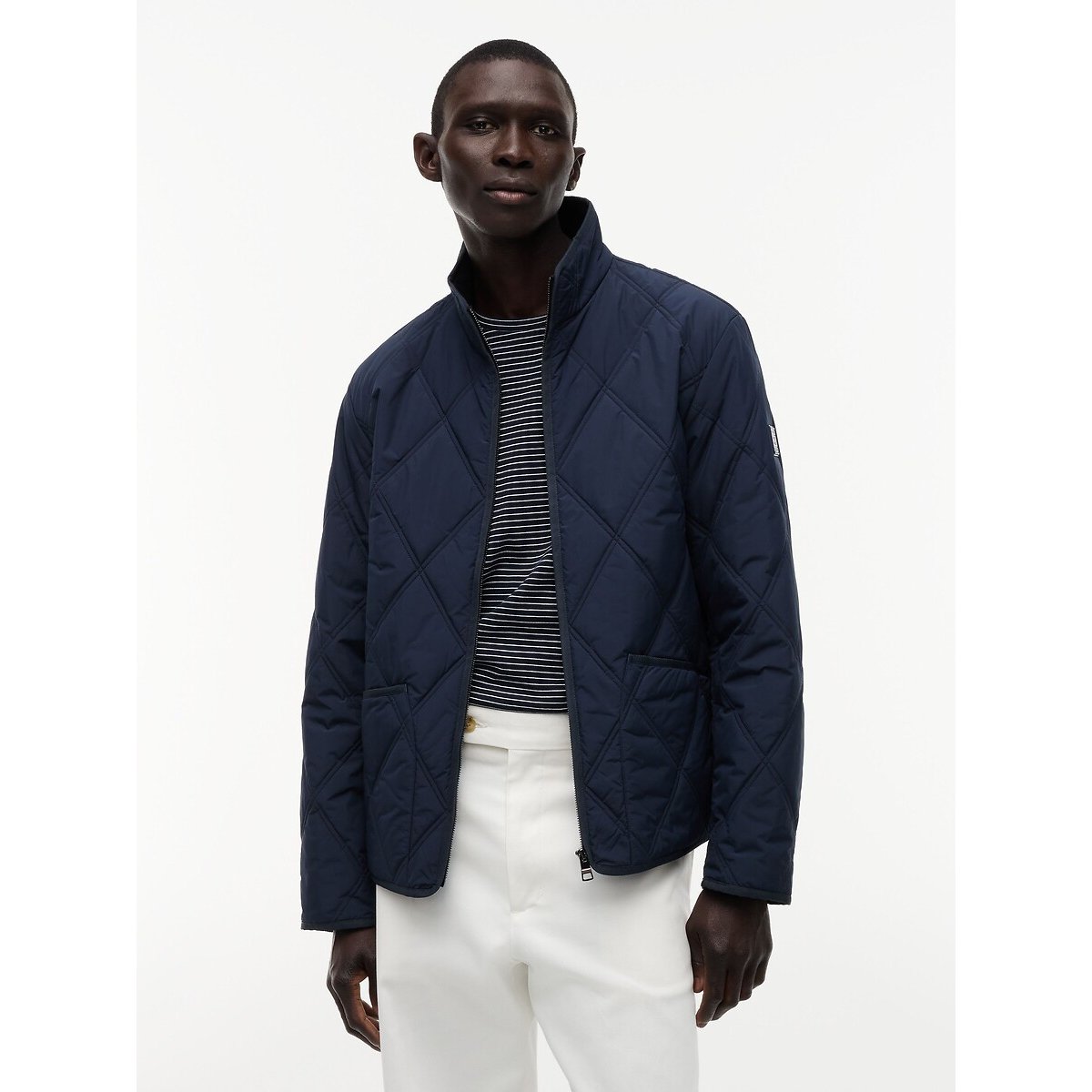 Blusão fino marinho, TOMMY HILFIGER