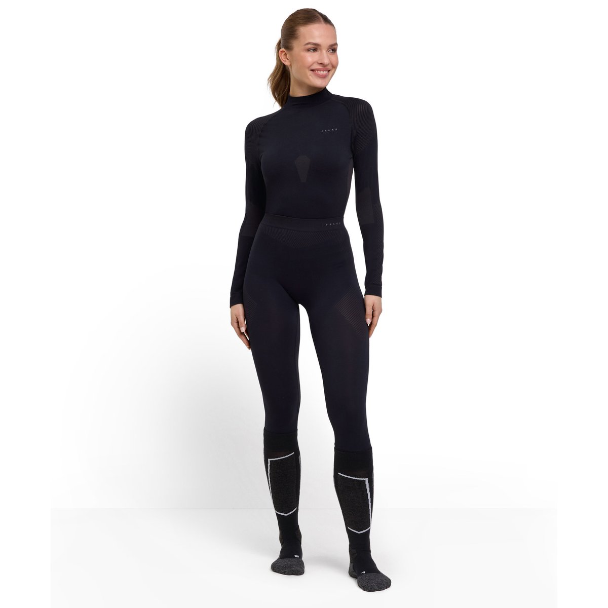 Tights 3/4 noir, FALKE
