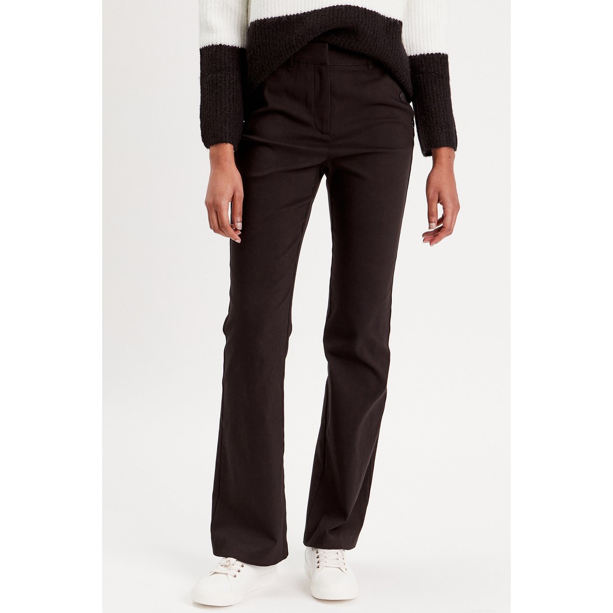 Pantalon bootcut à pont noir, CACHE CACHE
