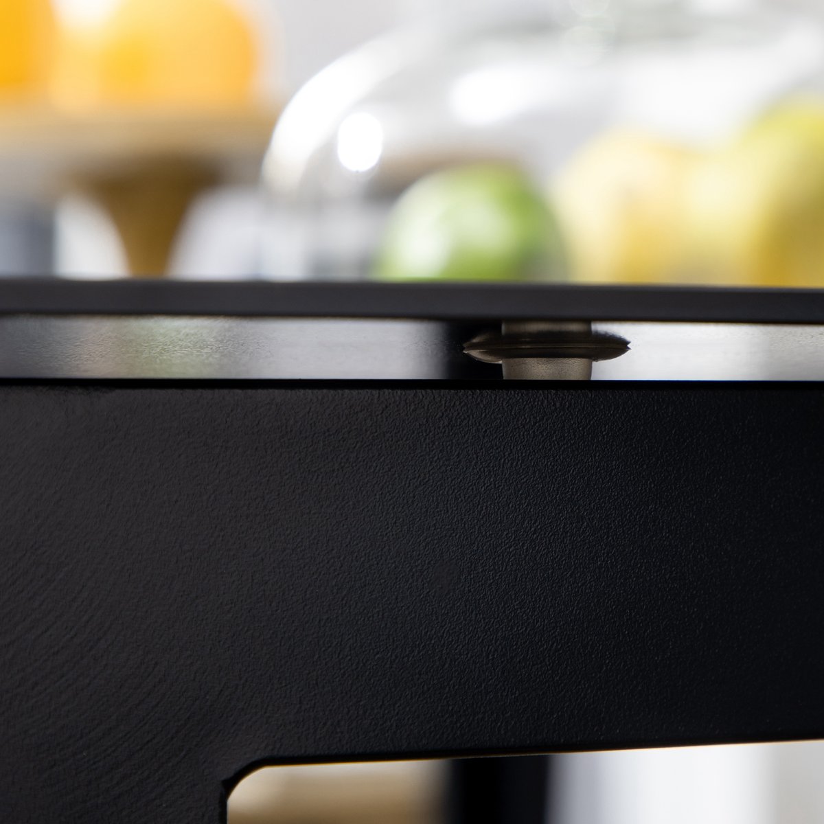 Table de jardin Aluminium Noir noir, OUTSUNNY