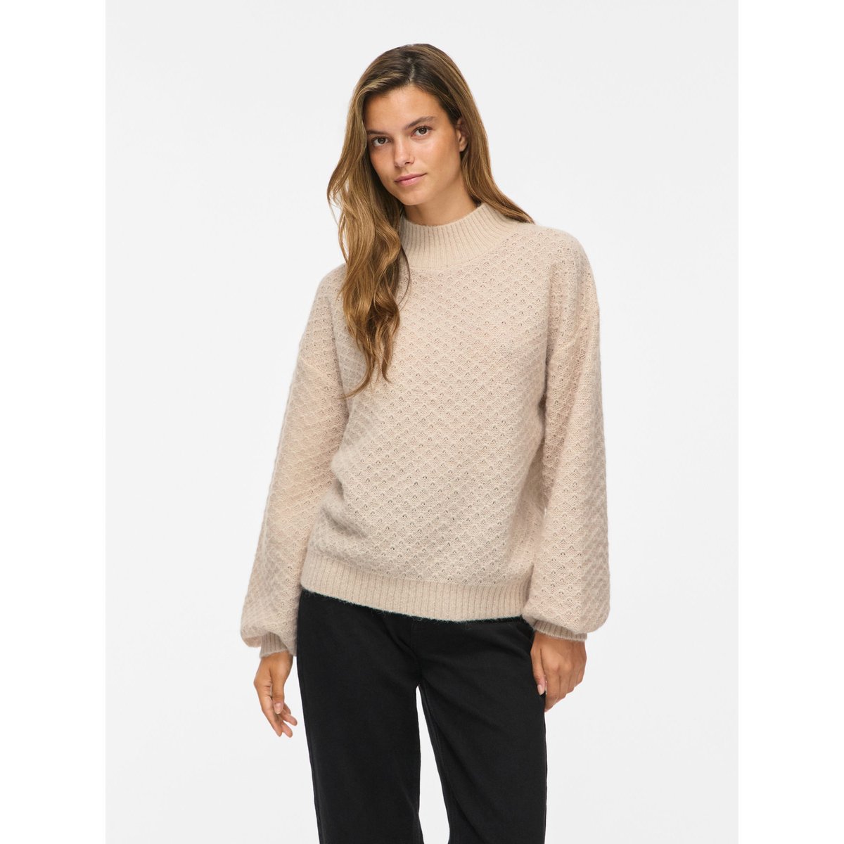 Pull En Maille gris - birch1, VILA