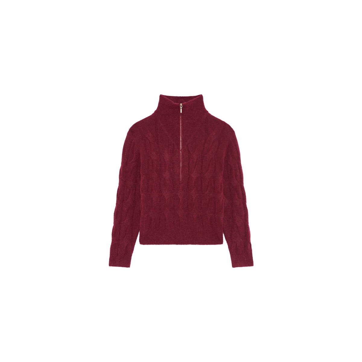 Pull droit col camionneur MTANNER bordeaux, CAROLL