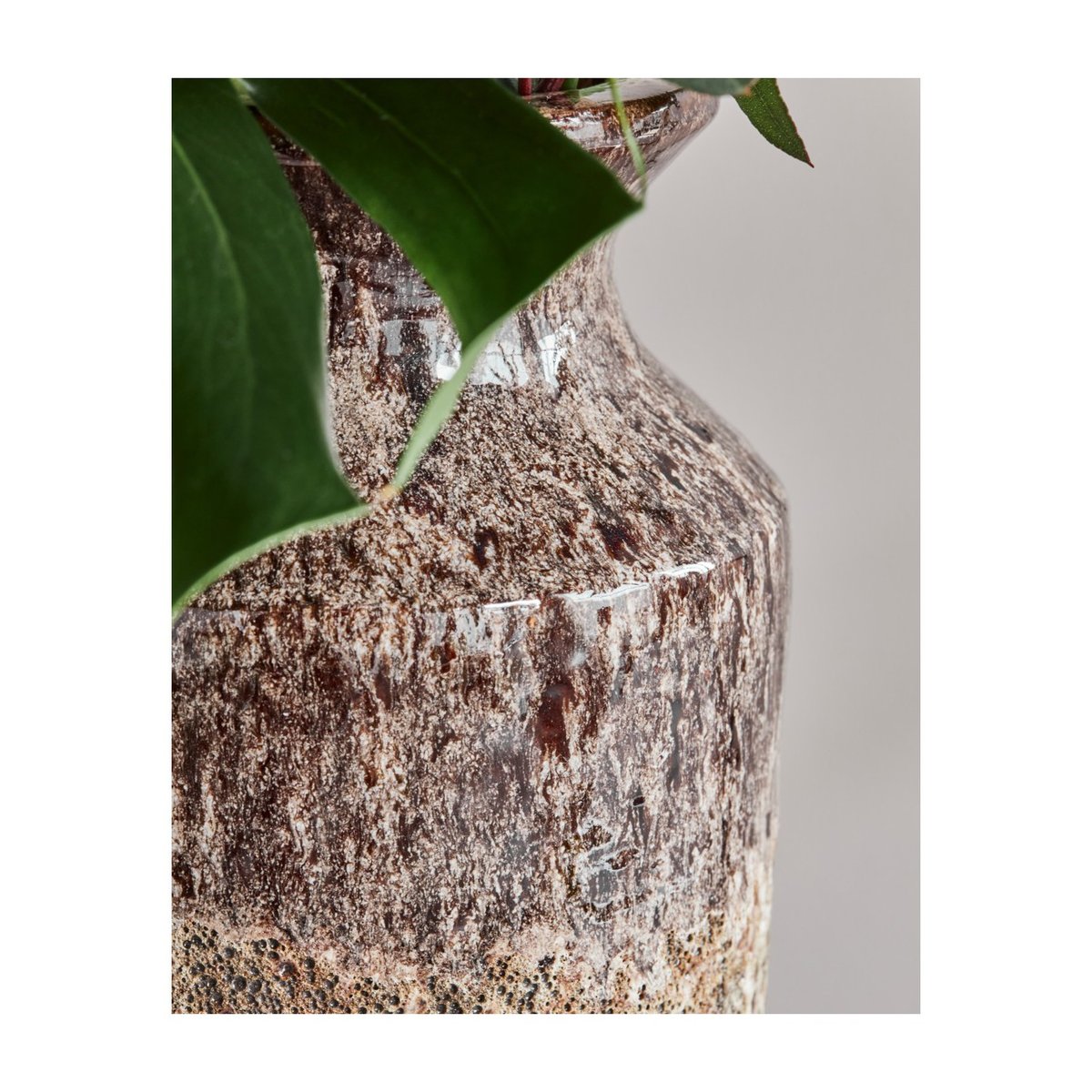 Vase Maya antique brown, HOUSE DOCTOR