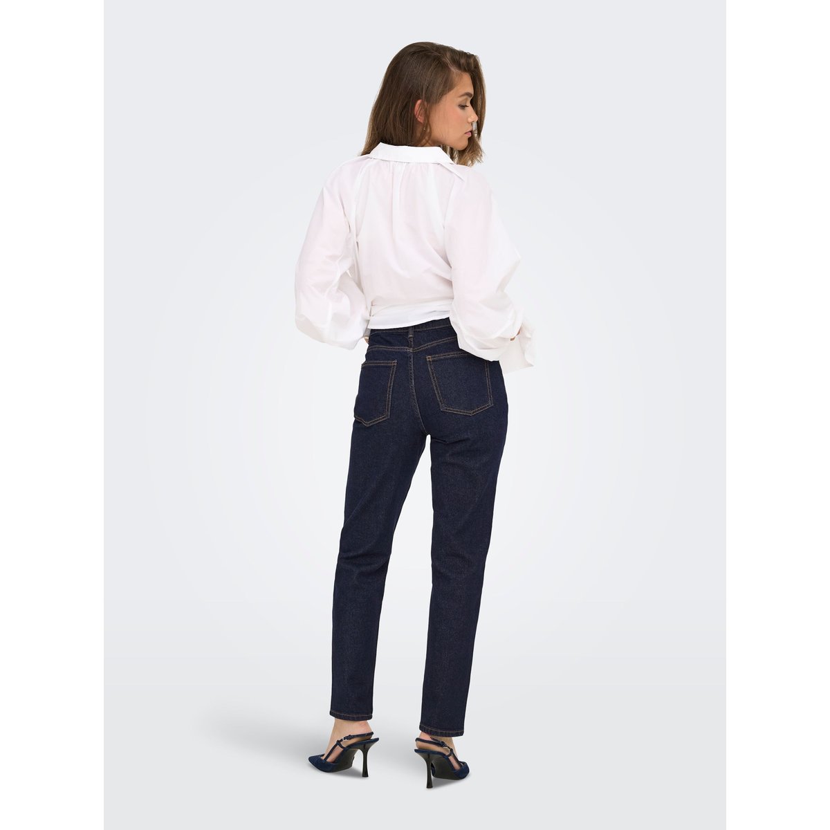 Jean Coupe Droite dark blue denim, ONLY