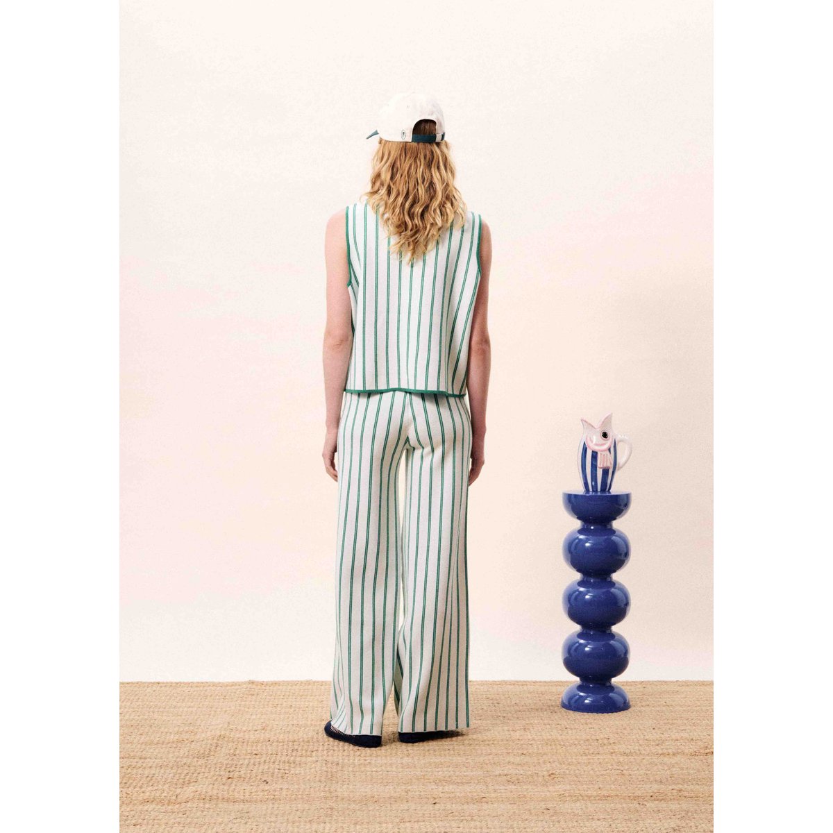 Pantalon LOQUINHAS vert, FRNCH