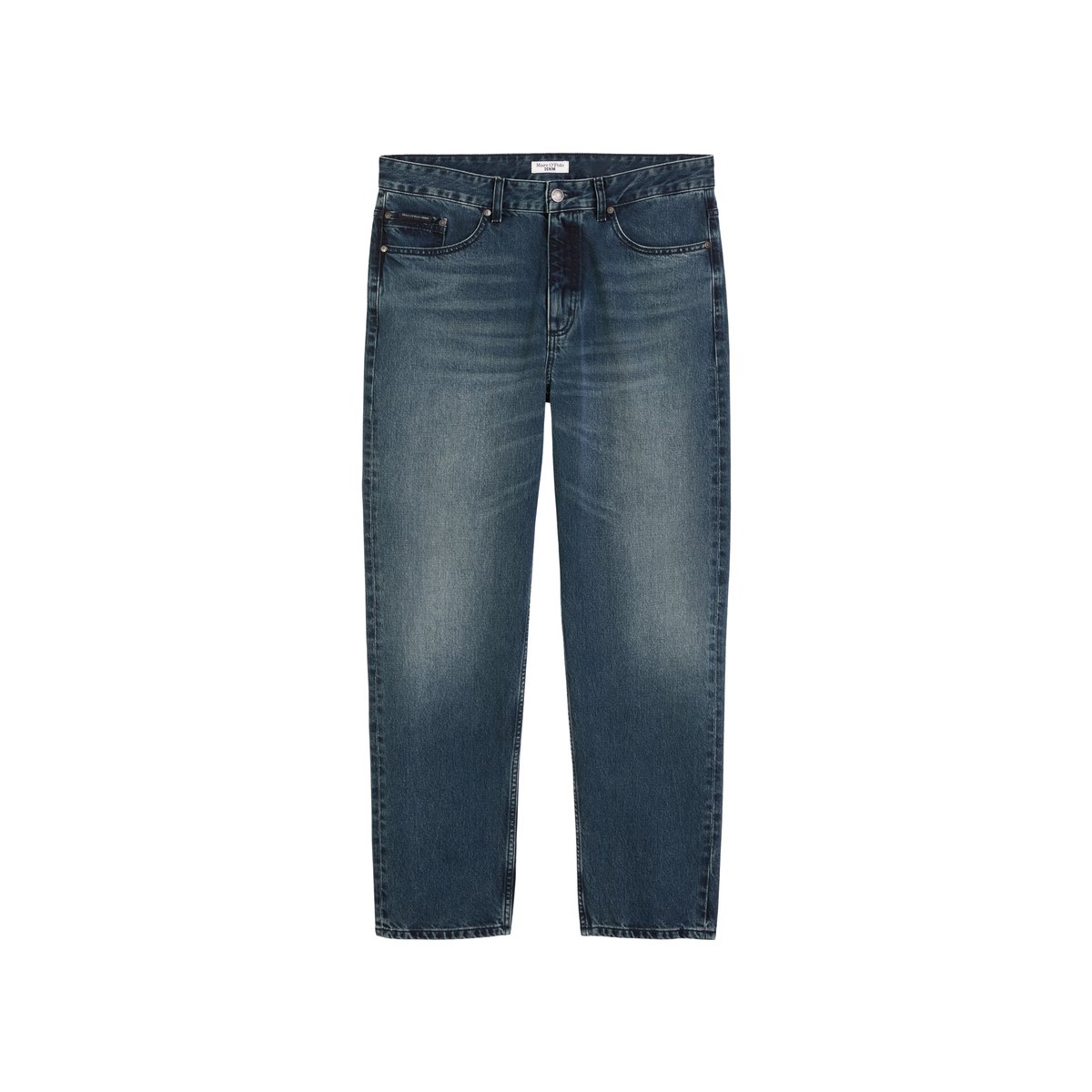Jeans modèle Runne tapered en pur coton bio bleu foncé, MARC O’POLO DENIM