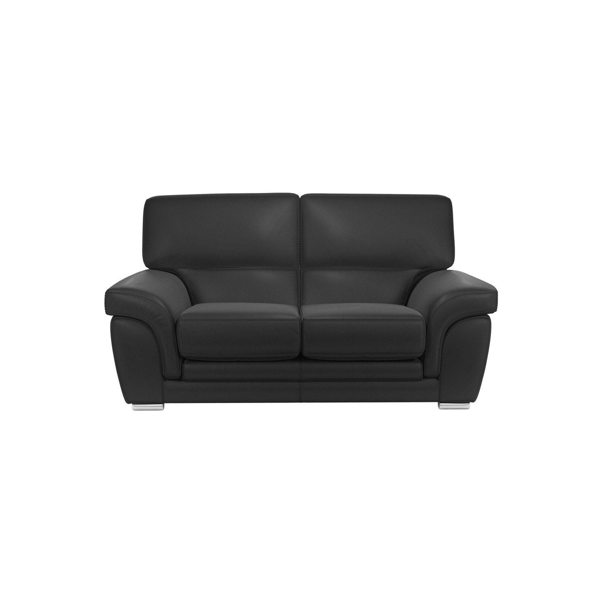 Canapé cuir - VITTORIA anthracite, CAMIF