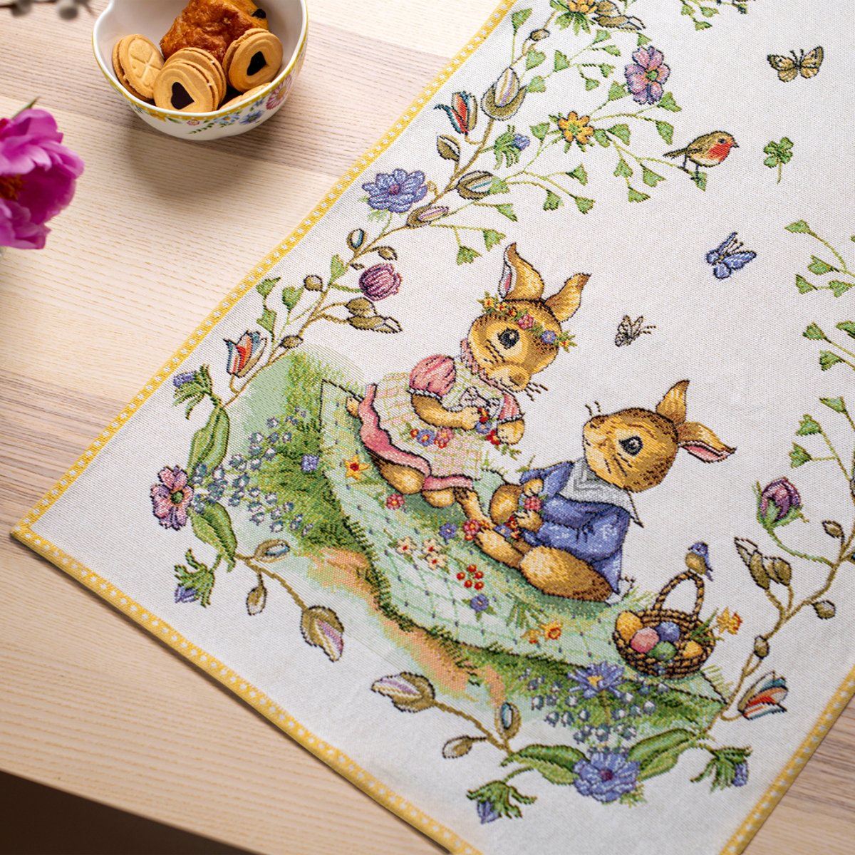 Chemin De Table Xl Pique-Nique SPRING FANTASY vert, VILLEROY & BOCH