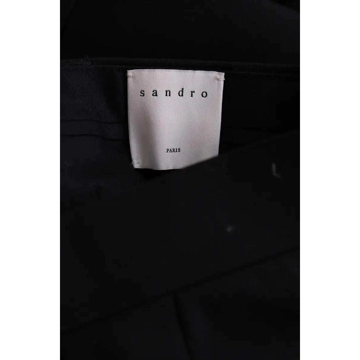 Pantalon - Très Bon État noir, SANDRO