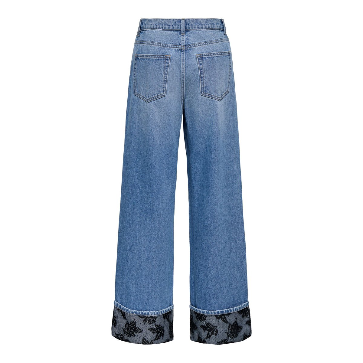 Jean À Jambe Large medium blue denim, ONLY