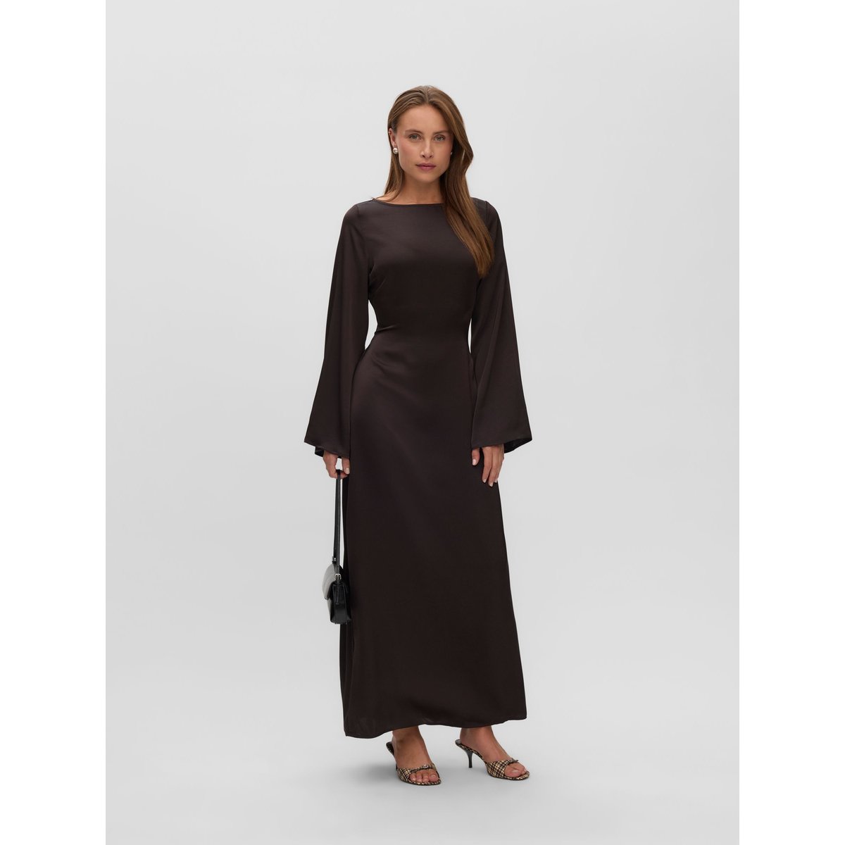 Robe marron - chocolate torte 1, VERO MODA
