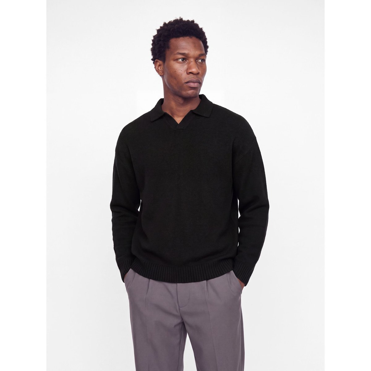 Pull En Maille black 1, aprel