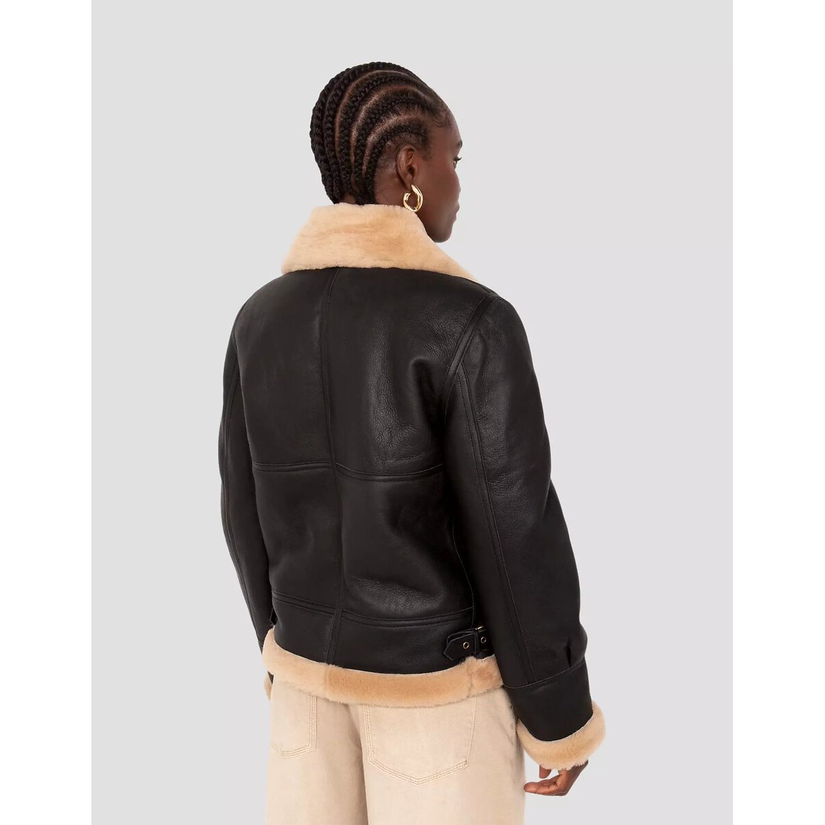 Giacca bomber in pelle nero , SCHOTT