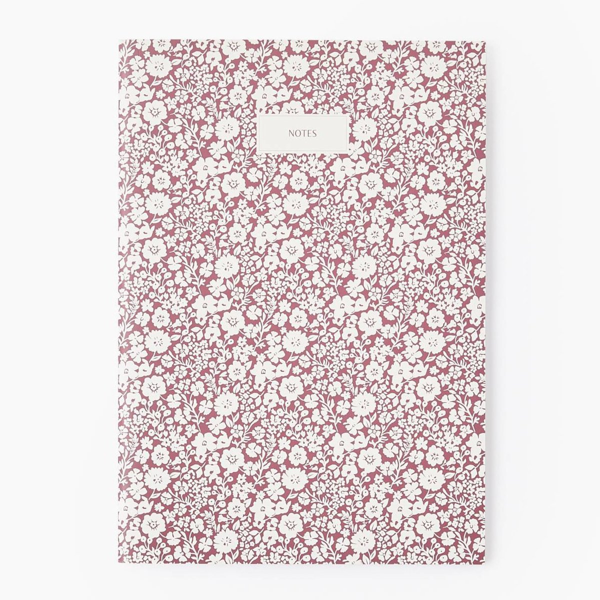 Carnet A5 ligné, 48 pages merlot, MONOPRIX
