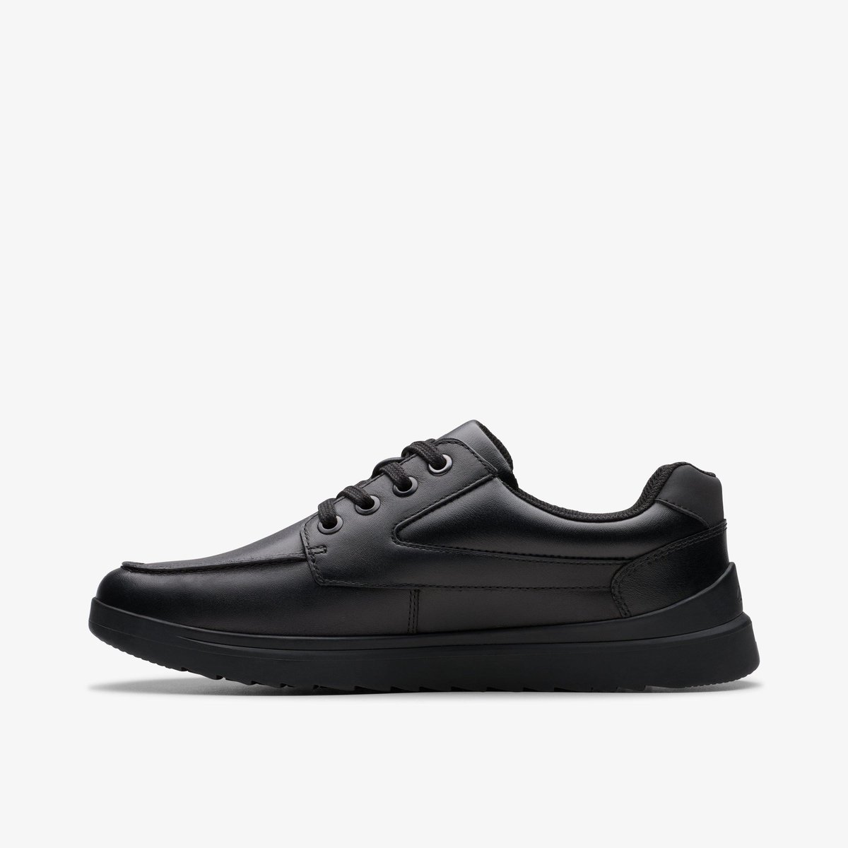 Derbies Cuir Coupe Large KEELAN FLARE Y noir, CLARKS