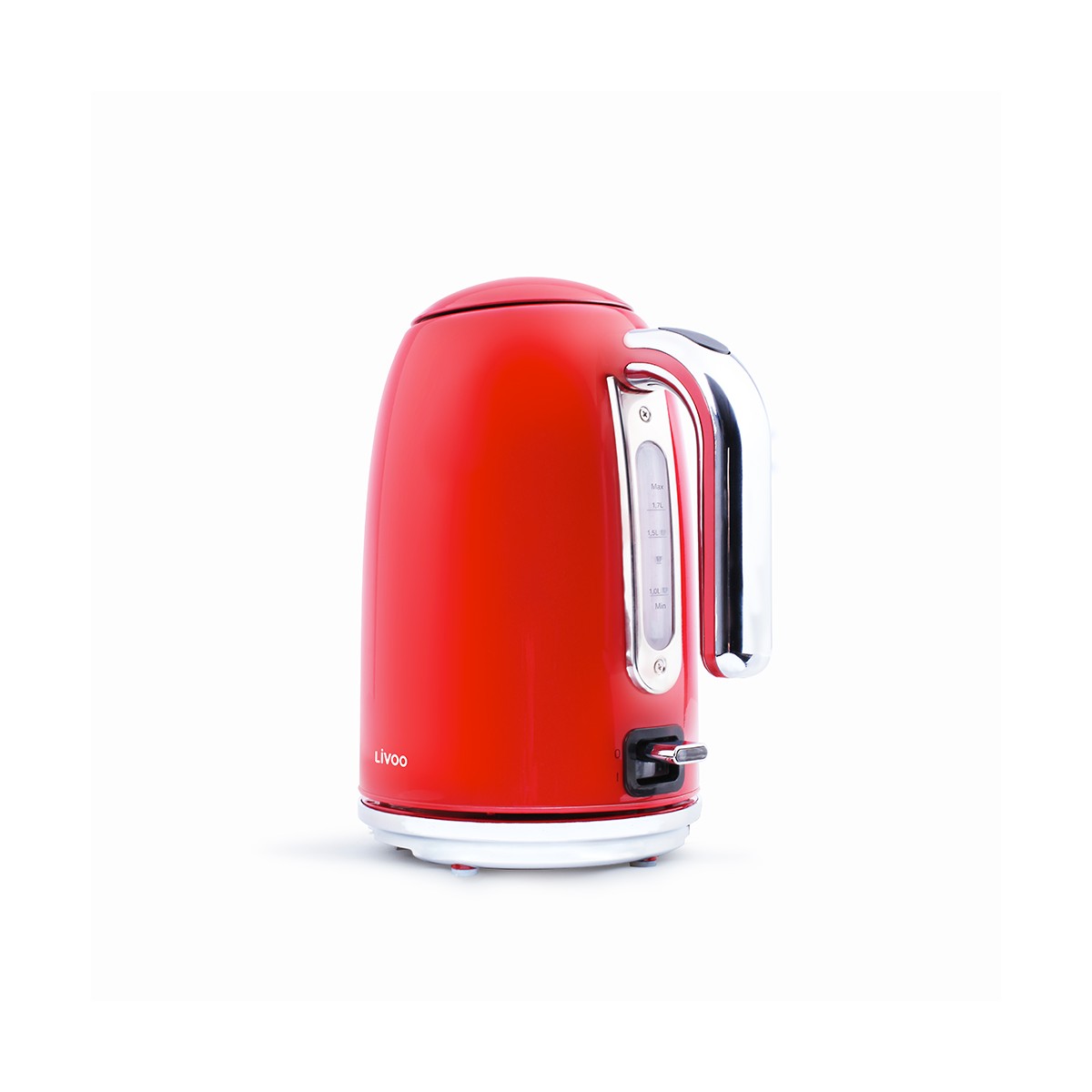 Bouilloire Électrique 1,7l Dod180w rouge, LIVOO