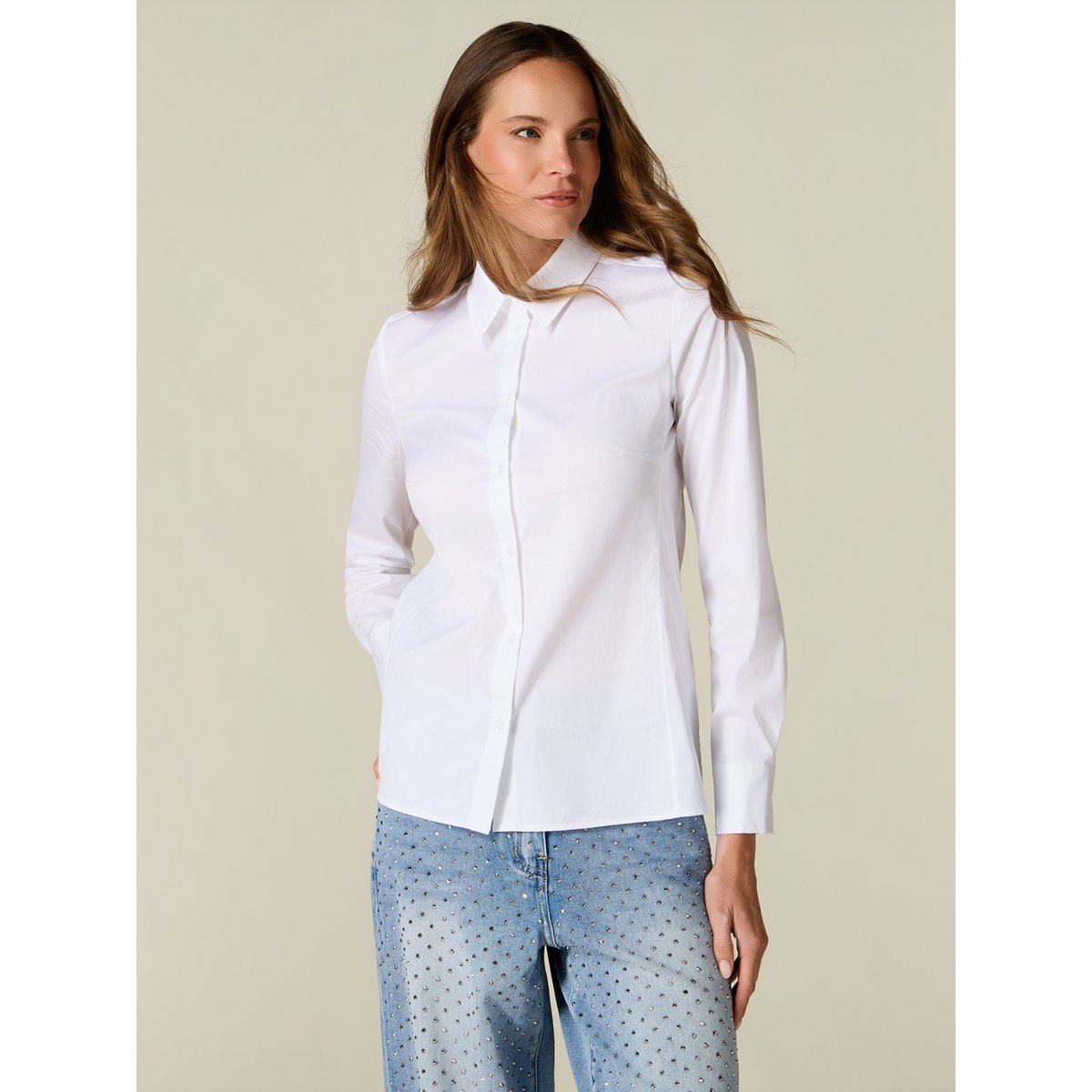 Chemise basique blanc, OLTRE
