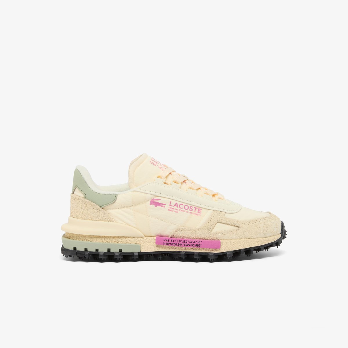 Sneakers Elite Active femme beige-ai4, LACOSTE