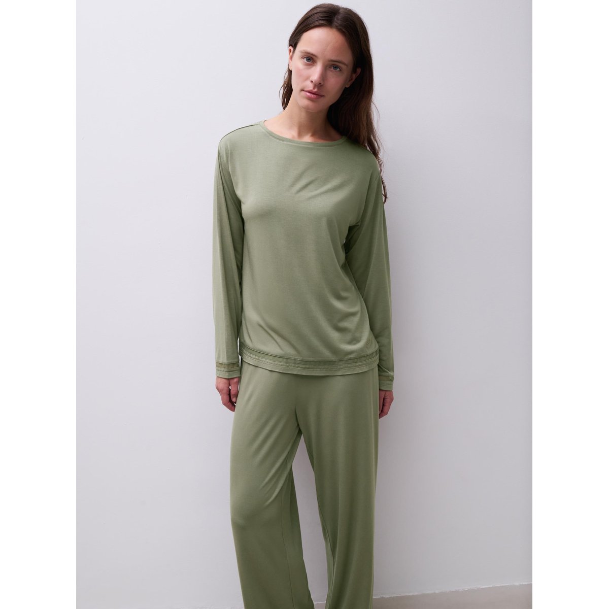 T-shirt manches longues JOE green qwartz, CHANTELLE