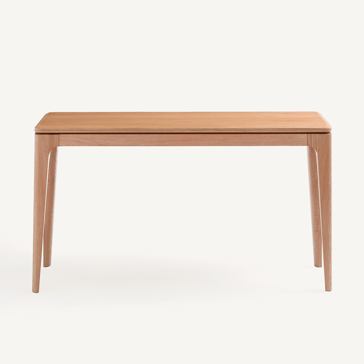 Console table extensible, en chêne massif et plaqué chêne, SANARA chêne naturel, AM.PM