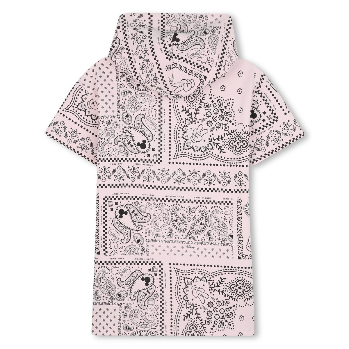 Robe à capuche rosee, MARC JACOBS