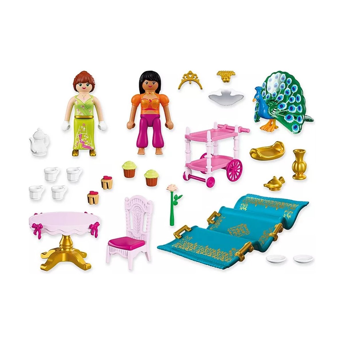 es & tapis volant multicolore, PLAYMOBIL