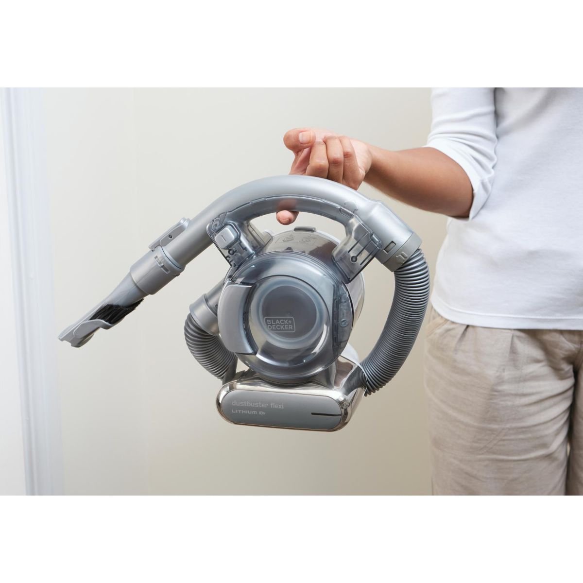 Aspirateur main PD1820L gris, BLACK & DECKER