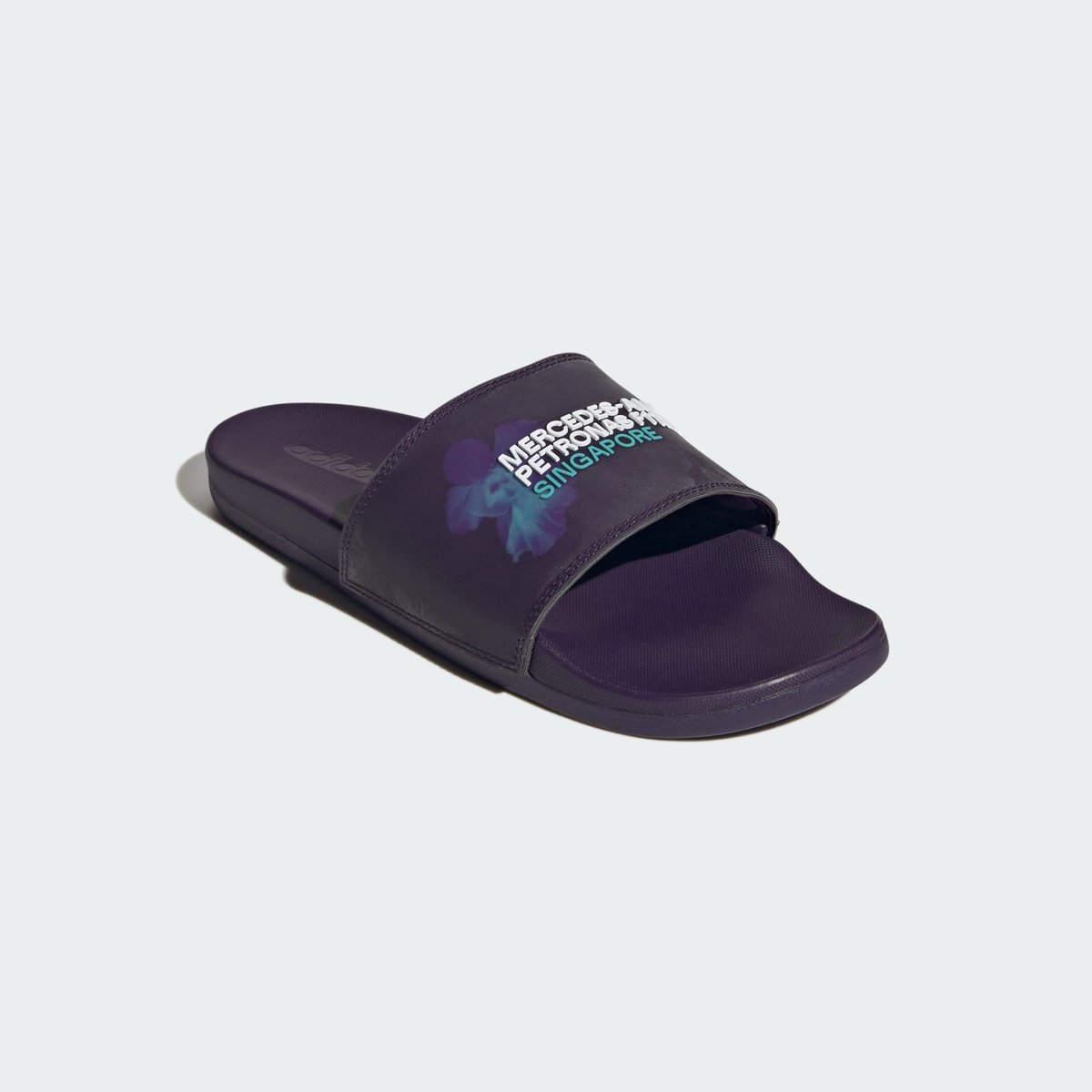 Sandales Adilette Comfort Mercedes Amg Petronas F1 Team Sandales Adilette Comfort Mercedes Amg Petronas F1 Team legend purple / legend purple / semi mint rush, adidas Performance