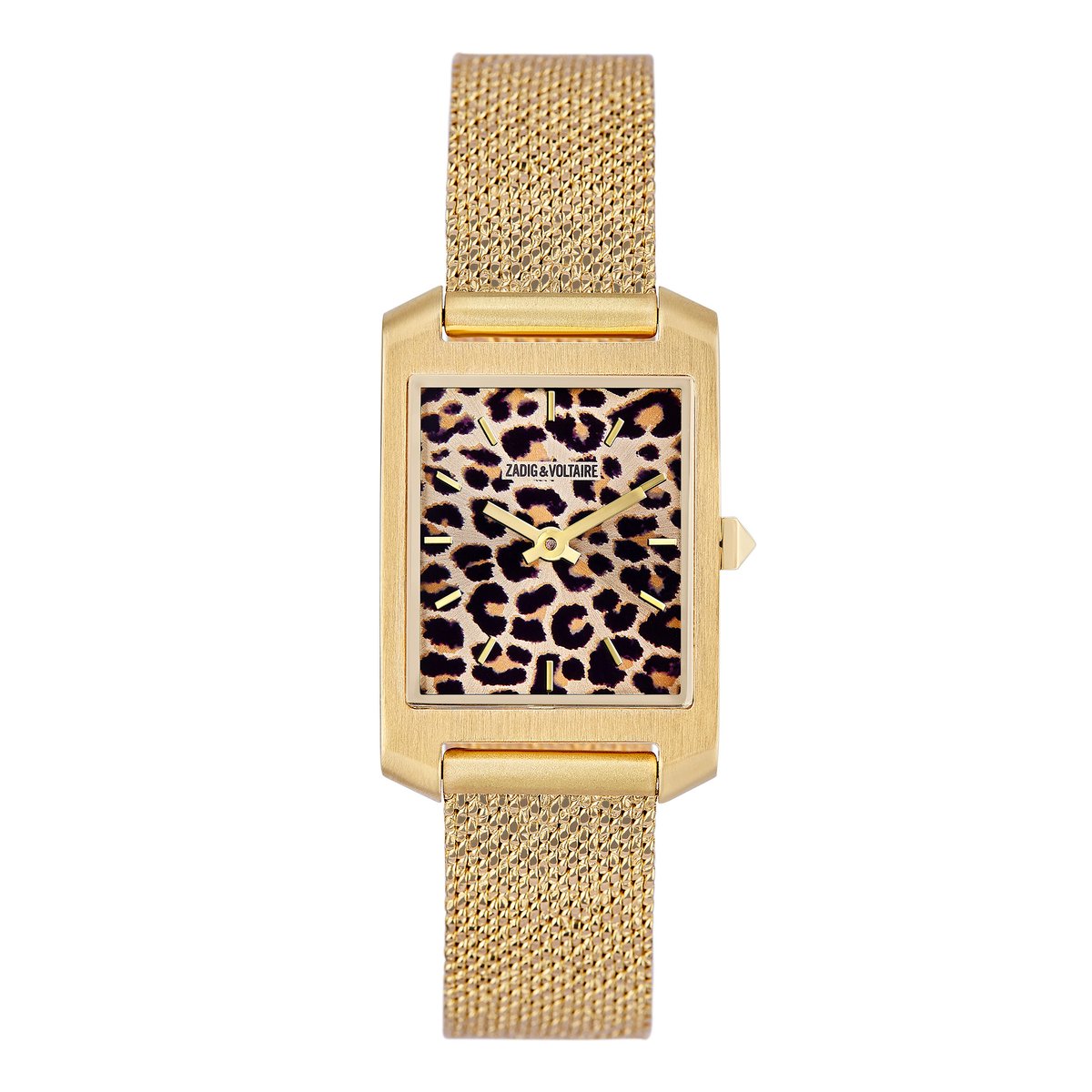 Montre Analogique  VOLTAIRE doré marron doré, ZADIG&VOLTAIRE
